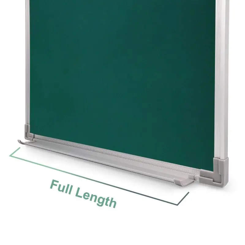 Custom Size Aluminum Frame Writing Blackboard Magnetic School Green Chalkboard