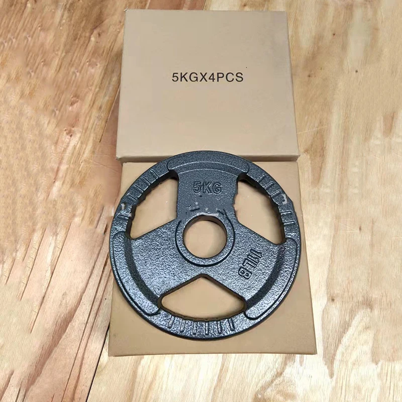 Wholesale Gym Fitness Equipment Strength Training Cast Iron Weight Plates Weight Lifting Discs