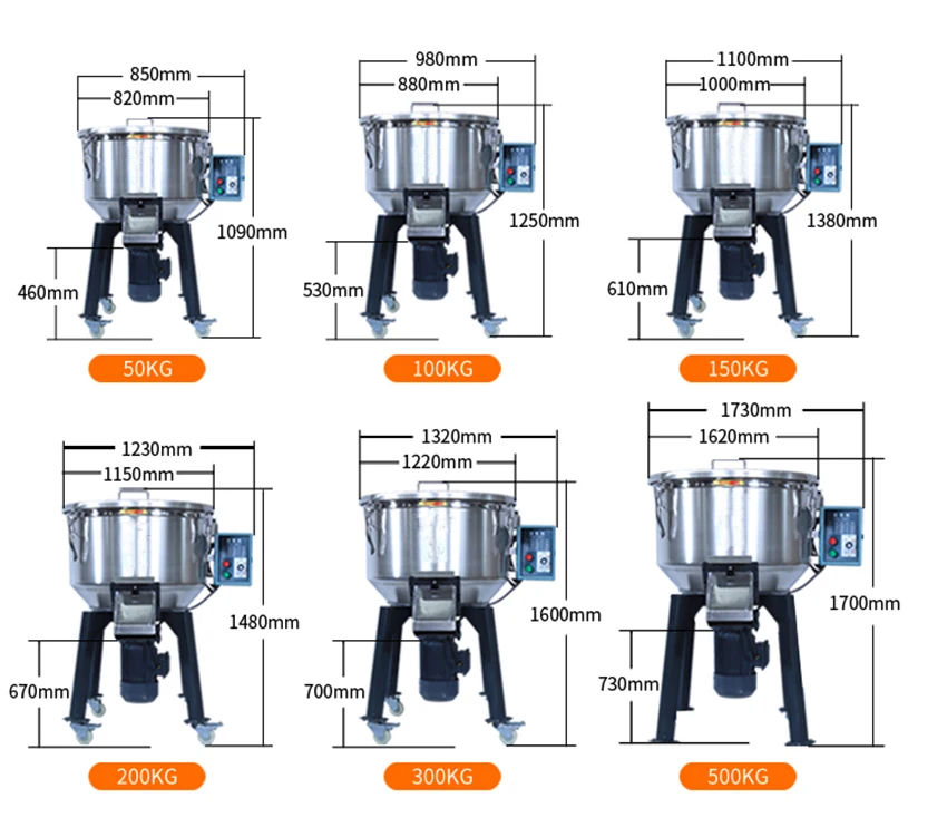 Material Mixer Machine Plastic Granule Material Mixer Plastoc Raw Material Maixer Machine
