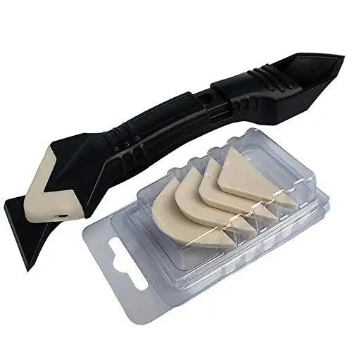 Glass Glue Angle Scraper Scraper Tool & Caulking Tool Cement Scraper Tool Shovel Angle Glue Shovel Floor Cleaning Sealant Kit