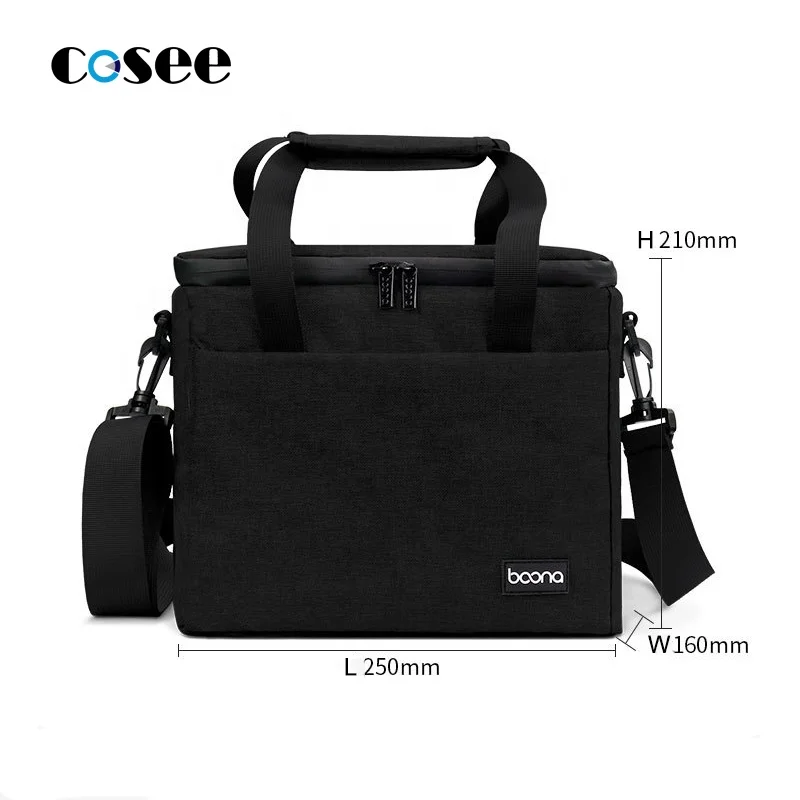 Waterproof custom outdoor travel bag for Nikon Canon SLR/DSLR canvas leather dslr shoulder camera bag