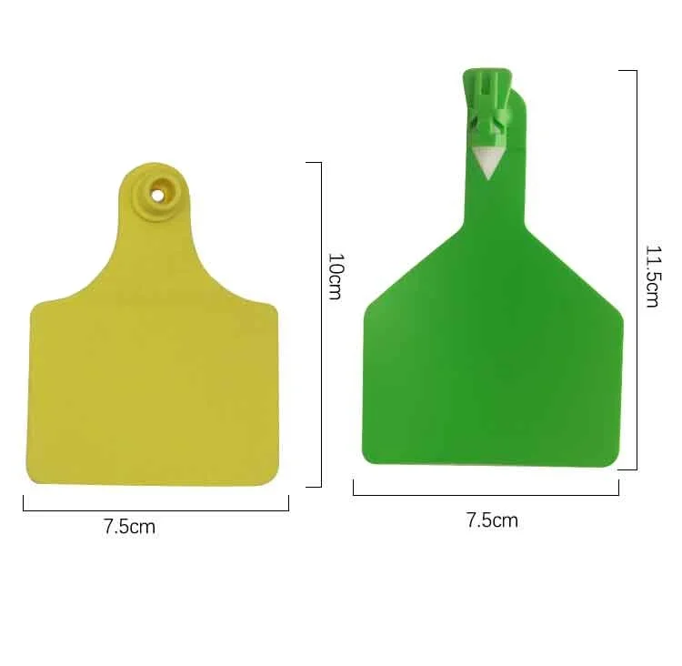 2024 hot-selling ear tag for cattle, sheep, pigs and other animals comes in a variety of bright colors with specifications