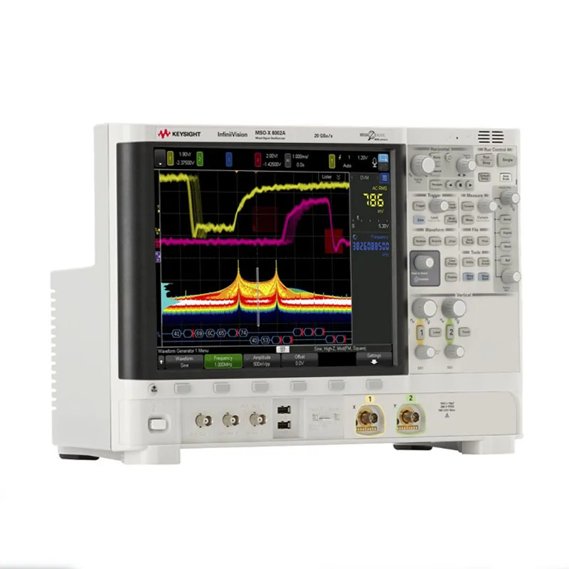 Keysight    Bandwidth 1GHz  2 analog channels  16 digital channels  MSOX6002A  mixed signal oscilloscope