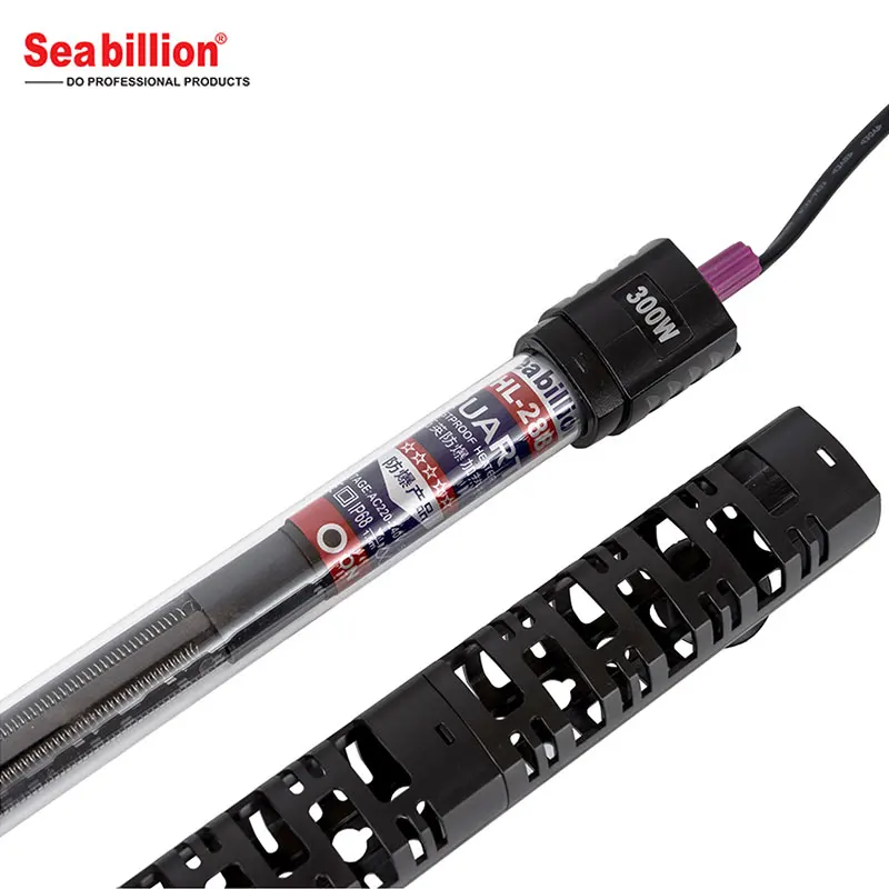 Seabillion quartz aquarium heater 50W 100W 200W 300W 500W 110-240V 50-60Hz for fish tank heating water