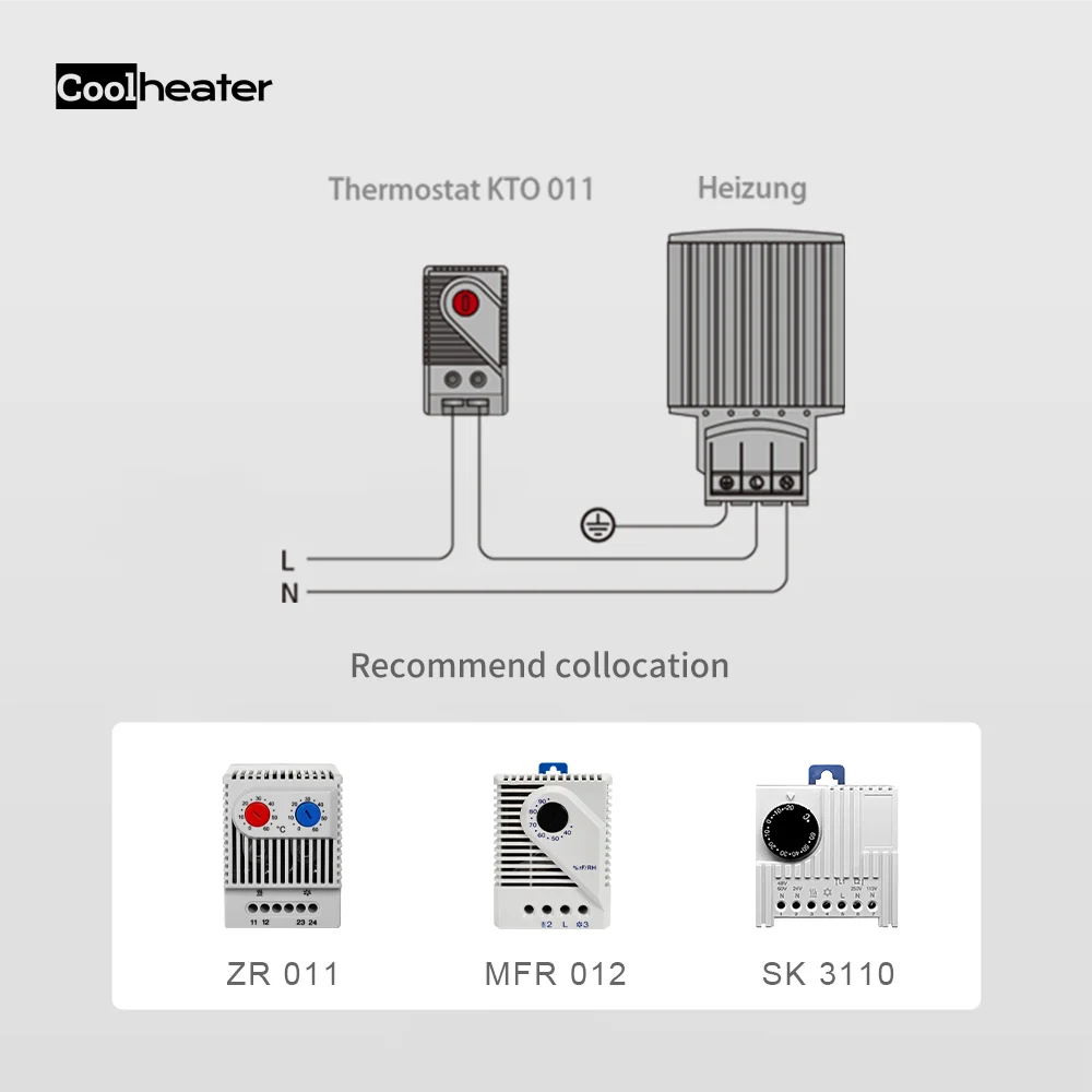 Hg140 AC DC Low Consumption Industrial High Voltage Cabinet Heater