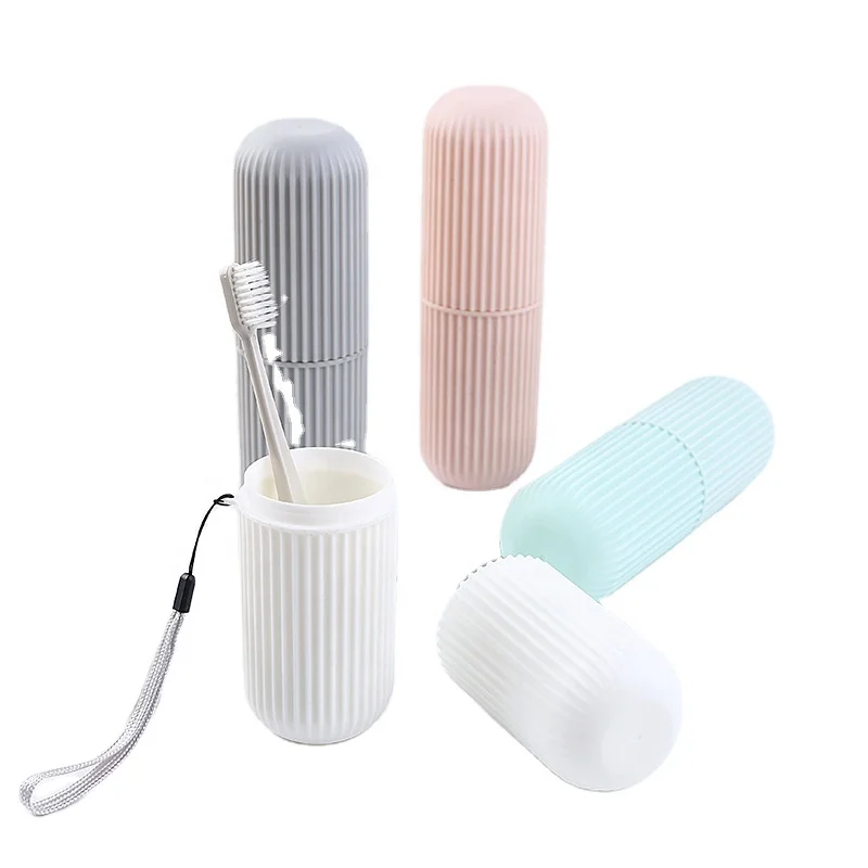 Travel Bathroom Set Gargle Case Couple Brushing Cups Mouthwash Toothpaste Storage Box Outdoor Portable Toothbrush Cup