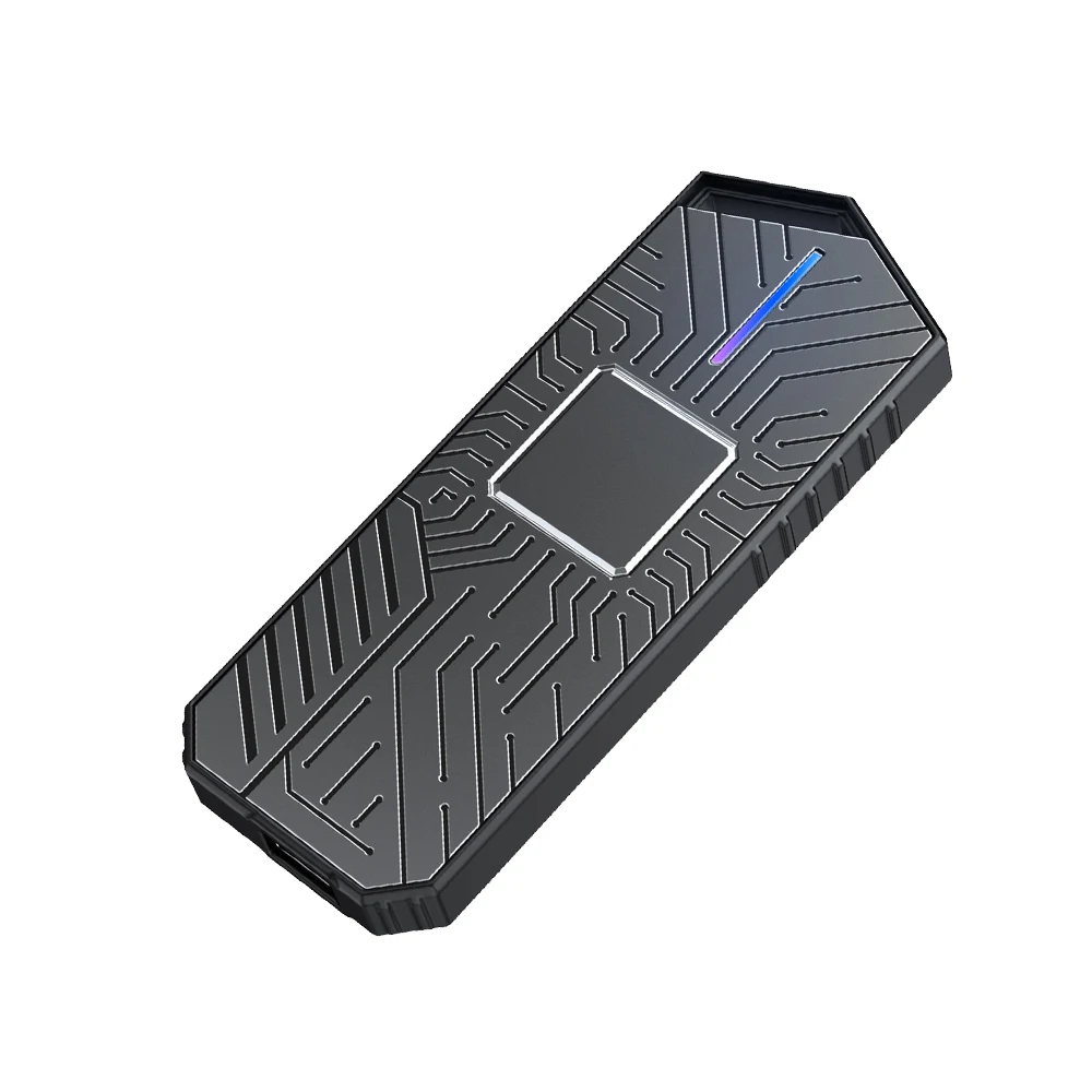 M.2 nvme sata  Enclosure USB to Game Port Converter high speed transfer 10Gpbs support capacity 4TB