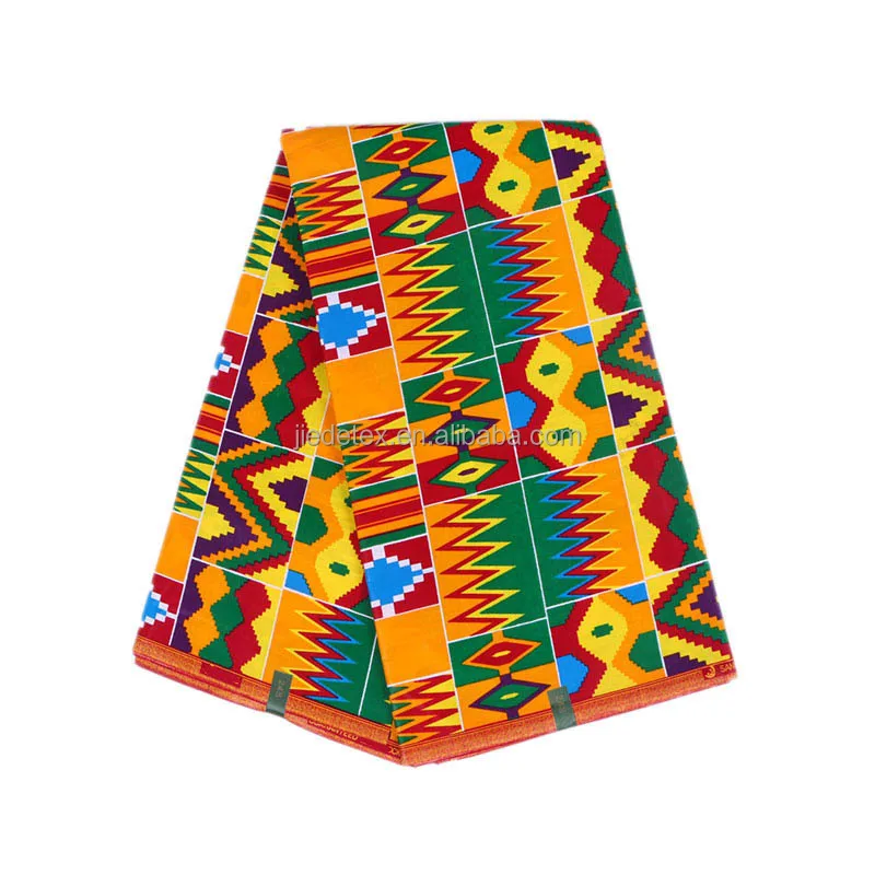 Wholesales Latest Tecidop African Prints Fabric 100% Cotton Tecido Ankara Double Face Wax Printed Fabrics