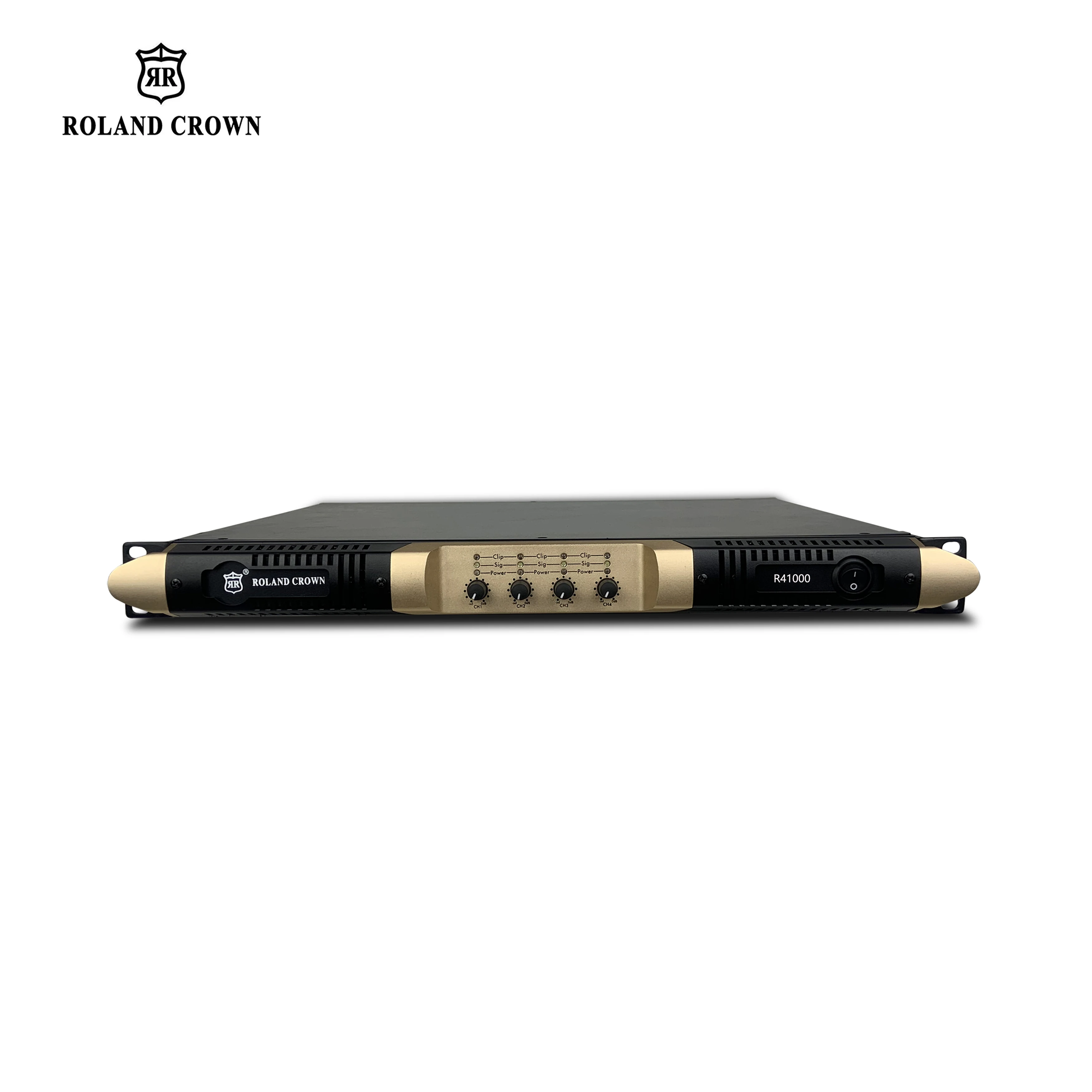 New technology 1U high power 4* 1000w professional outdoor speaker system stage performance bar professional power amplifier