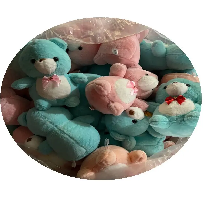 China Toy Factory Stuffed Plush Teddy Bear T shirts Wholesale Custom LOGO Cute Soft Plush Toy Brown Teddy Bear