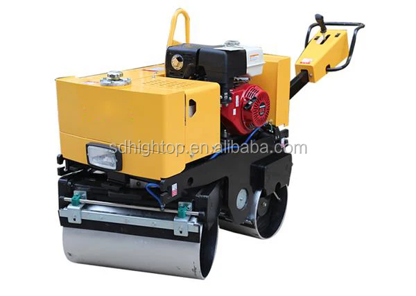 Small two wheels pedestrian vibratory road roller for sale