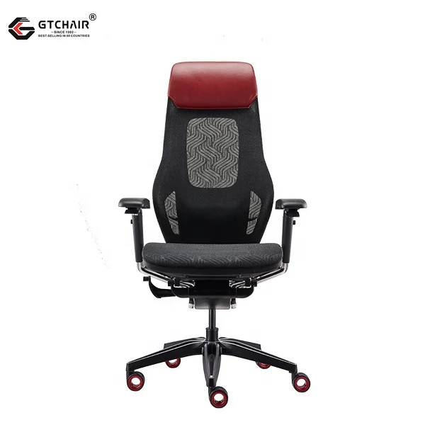 Эргономичный игровой стул GTChair с высокой спинкой гоночный стиль рок-стул