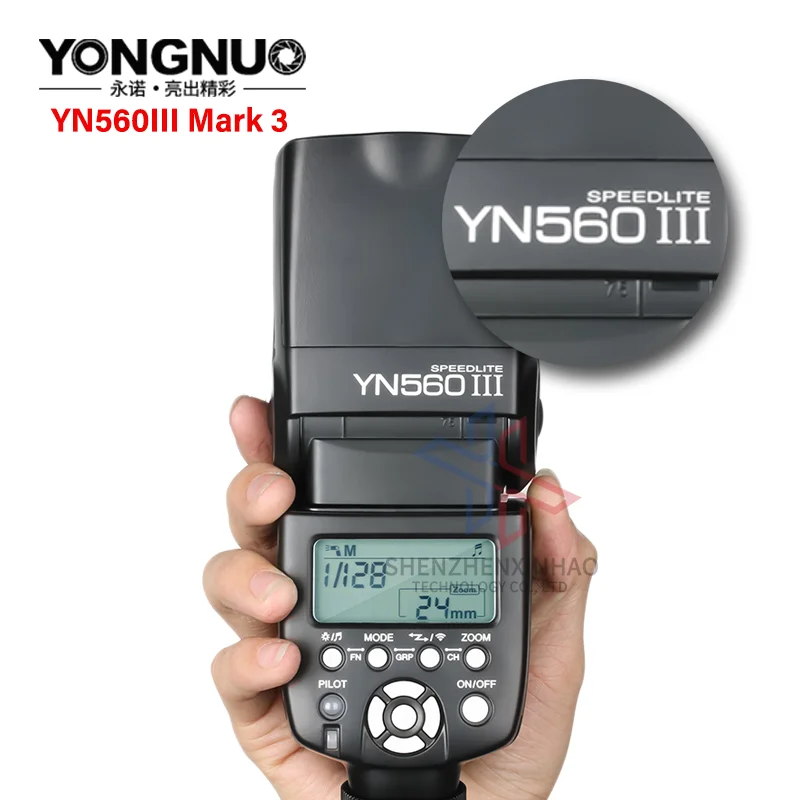 Беспроводная вспышка YONGNUO YN560III yn560 iii, Master & Group, для камер Canon, Nikon, Pentax