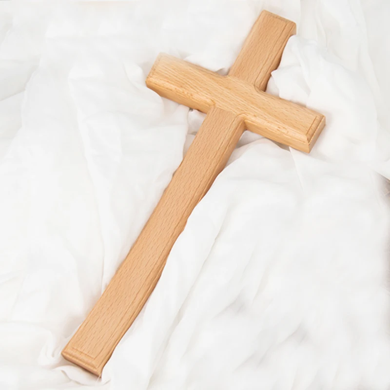 Religious Wooden Crafts Cross Christian Crosses Carved Hand Fit Small Wooden Cross