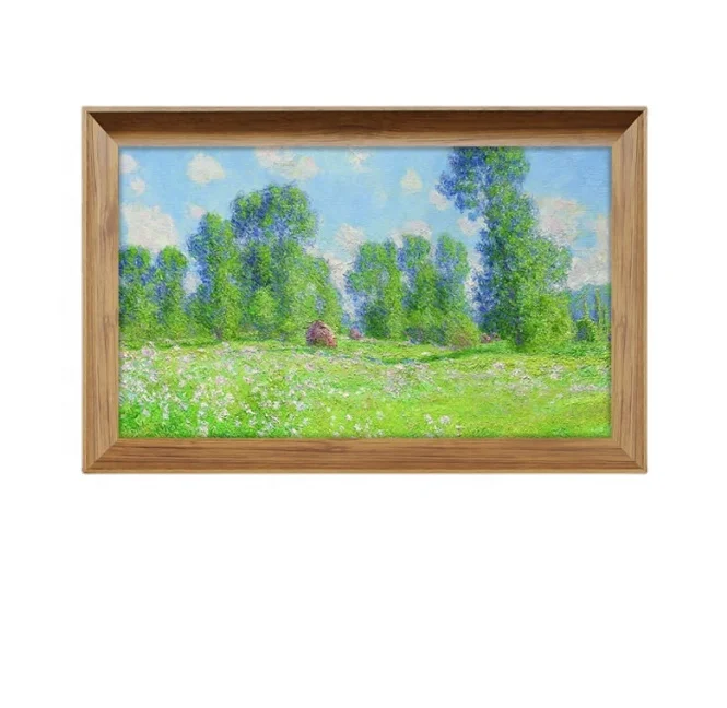 Wooden strip PS large photo frame oil painting outer frame strip European decorative frame