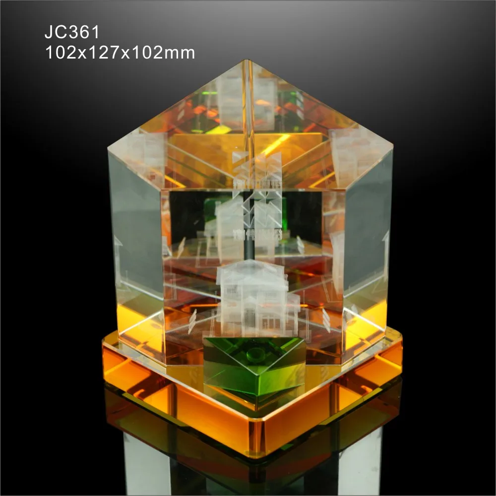 Hot Seeling Exquisite Mini Crystal Ferris Wheel Model Christmas Gifts for Sale