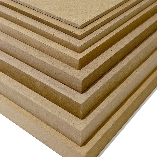 2.5mm 3mm Mdf Board sublimation Mdf Sheet Plain Raw Fiber Mdf Board