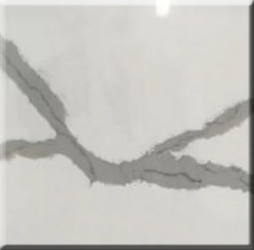 
Polished Engineered Calacatta White Quartz Stone Slab 