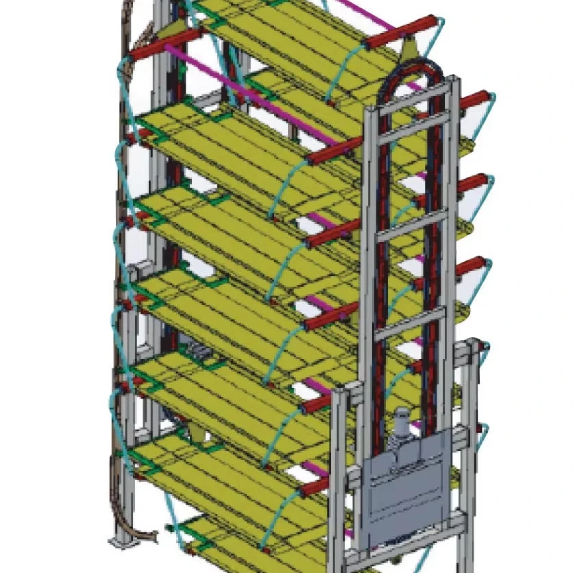 Smooth operation highly cost effective environmental multiple rotary parking lift machine/equipment/device