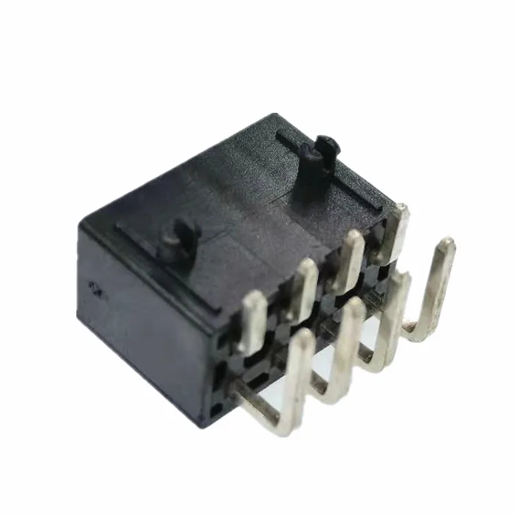 ATX Molex Connectors Black Color ATX Power WTB 2-24 Pin 4.2mm Pitch 90 Degree 2*4 Female 8 Pin PCI-E Connector