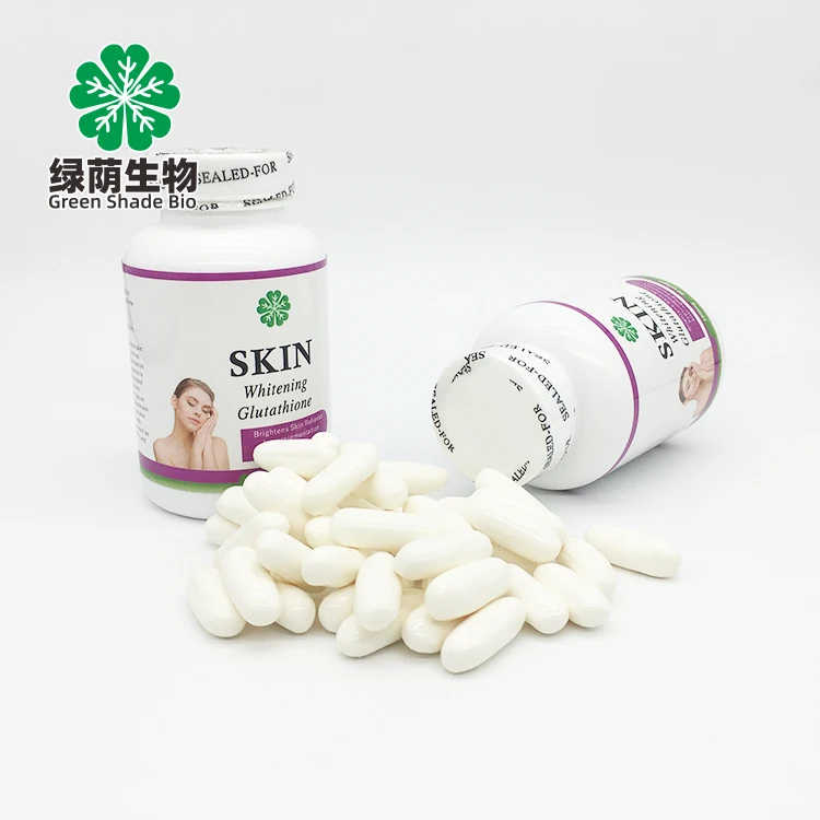 Whitening Skin Capsules with 5000mg L-Glutathione Vitamin C & Grape Seed Extract Supplement for Adults Only