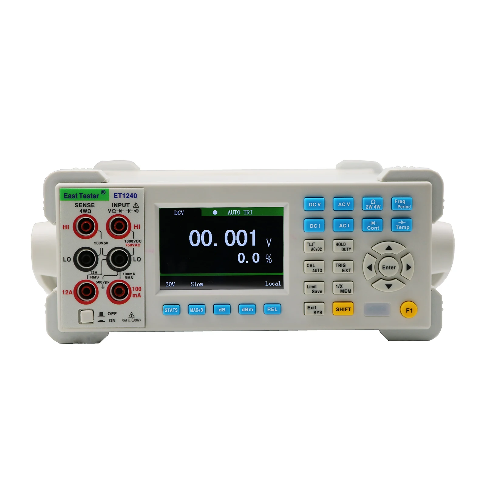 Китайский Восточный тестер, настольный мультиметр ET3240, 4, 1/2 цифр, умный настольный цифровой мультиметр, базовый электронный измерительный инструмент