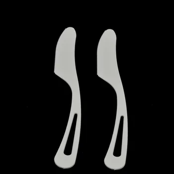 Custom Logo Bulk Package CPLA PLA Knife Fork Spoon Biodegradable Disposable Cutlery Set