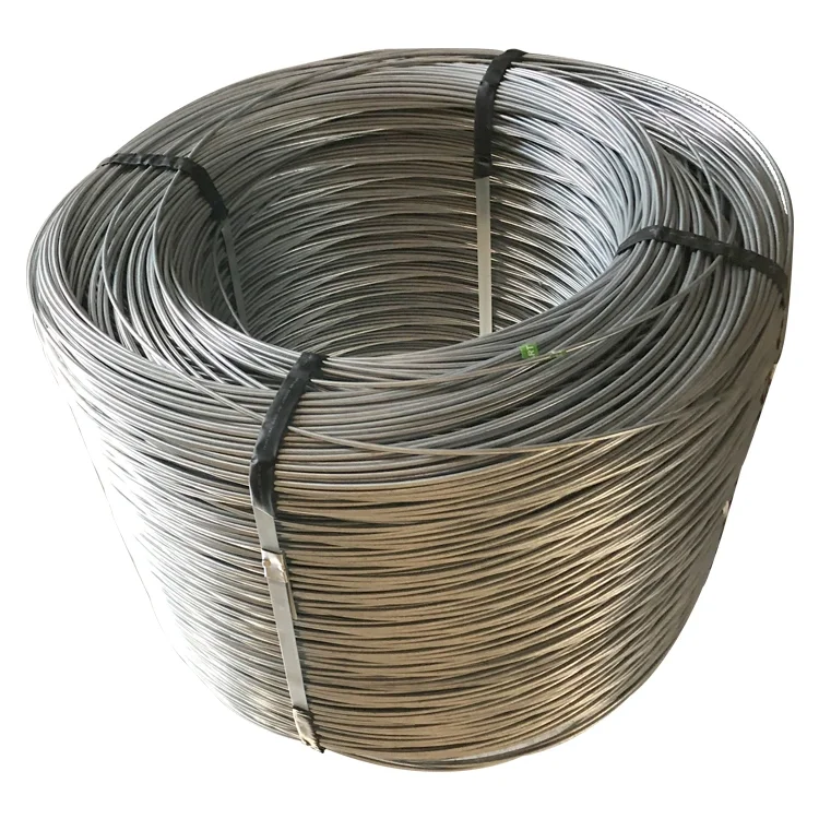 Supply Carbon Steel Wire Rod 3mm 5mm Hot Rolled Q195 SAE1008 High Quality Hot Dip Galvanized Steel Wire