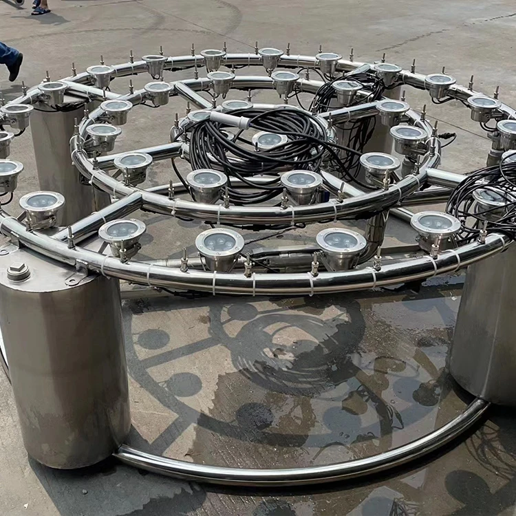 Custom Program Controlled 5M Outdoor Garden Round Shape Modern Dancing Music Water Fountain