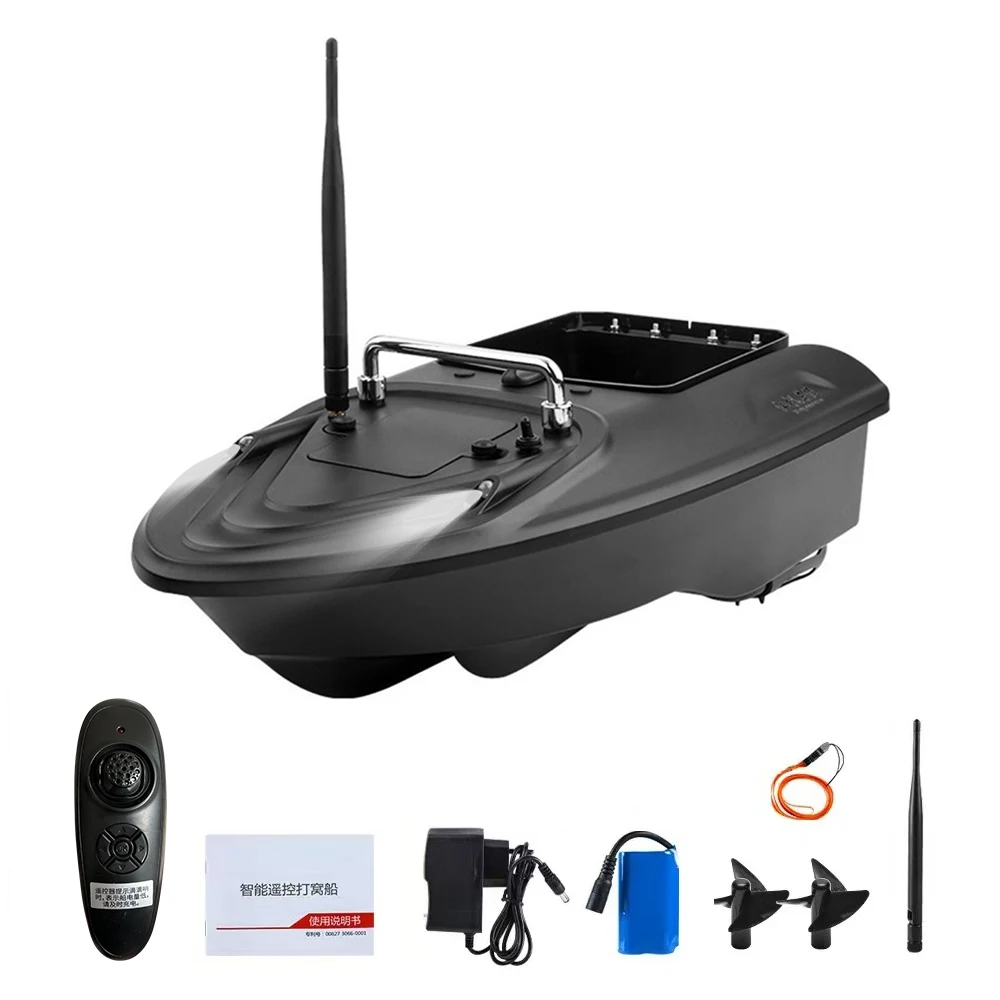 Global Wholesale Carp Feeder Remote Control Decoy Boat Autopilot 500 Meter Signal Range