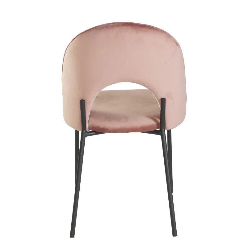 Wholesale Simple Hot Selling Golden Modern Velvet Dining Chair