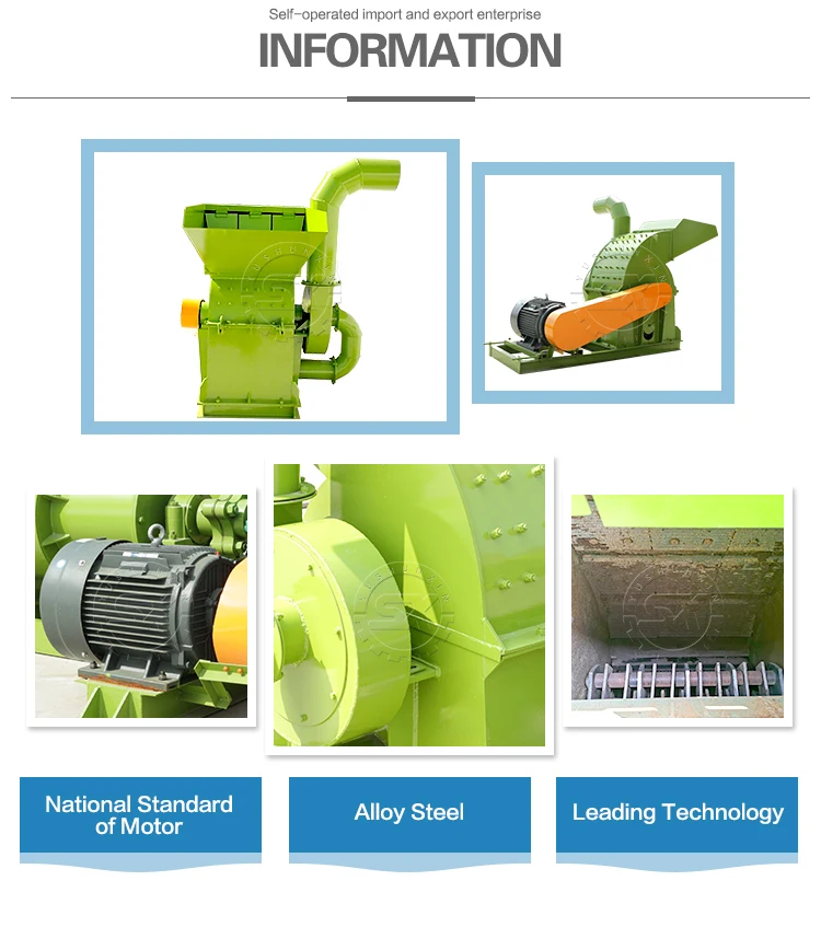 Plant Farm Straw Waste Crusher for Organic Plant