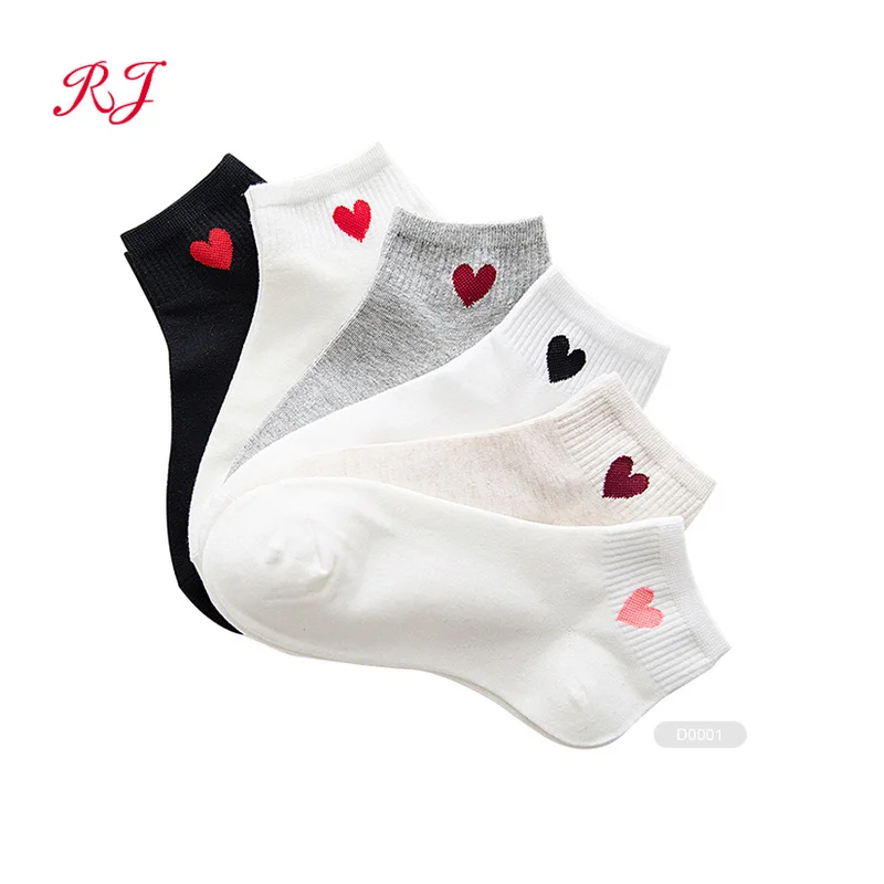 RJ-D0003 cheap ankle socks women