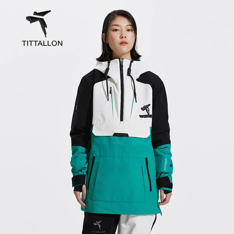 Eew лыжный костюм куртки и брюки сноуборд теплая зимняя куртка с капюшоном водонепроницаемый Изолированный