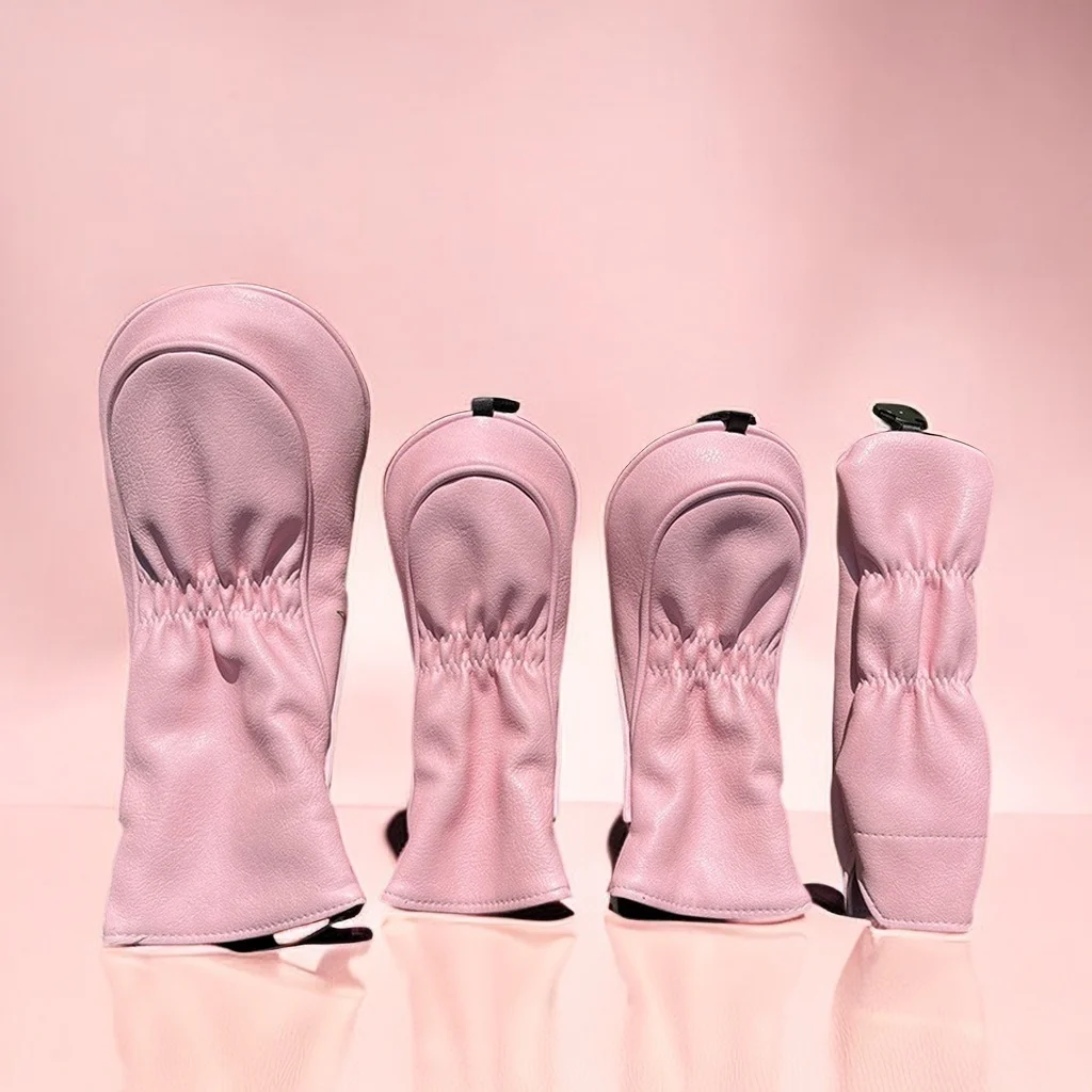 Support Low MOQ Golf  headcover Driver headcover Quick custom embroidered logo golf club headcover