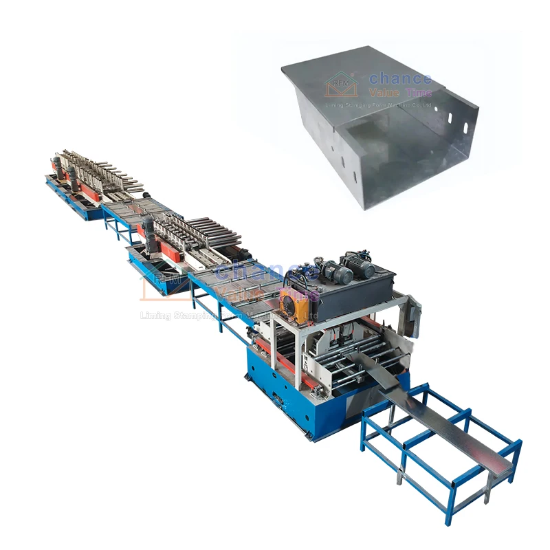 Liming 2024 High Quality Cable Ladder Making Machine wire mesh cable tray machine