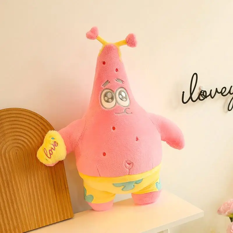 Pink Sponge Bob Plush Character Toys Kids Pillow Girls Gifts Cartoon Character Plush Doll Wholesale