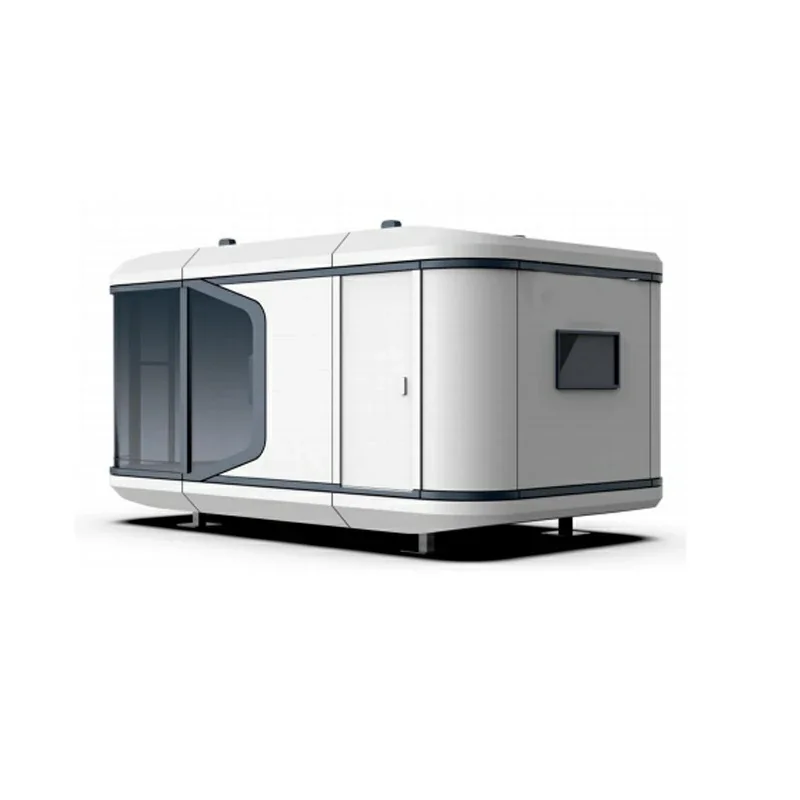 Factory Standard Prefab Tiny House Modular Building Space Capsule Apple Cabin Sandwich Panel Houses for Hotels in China