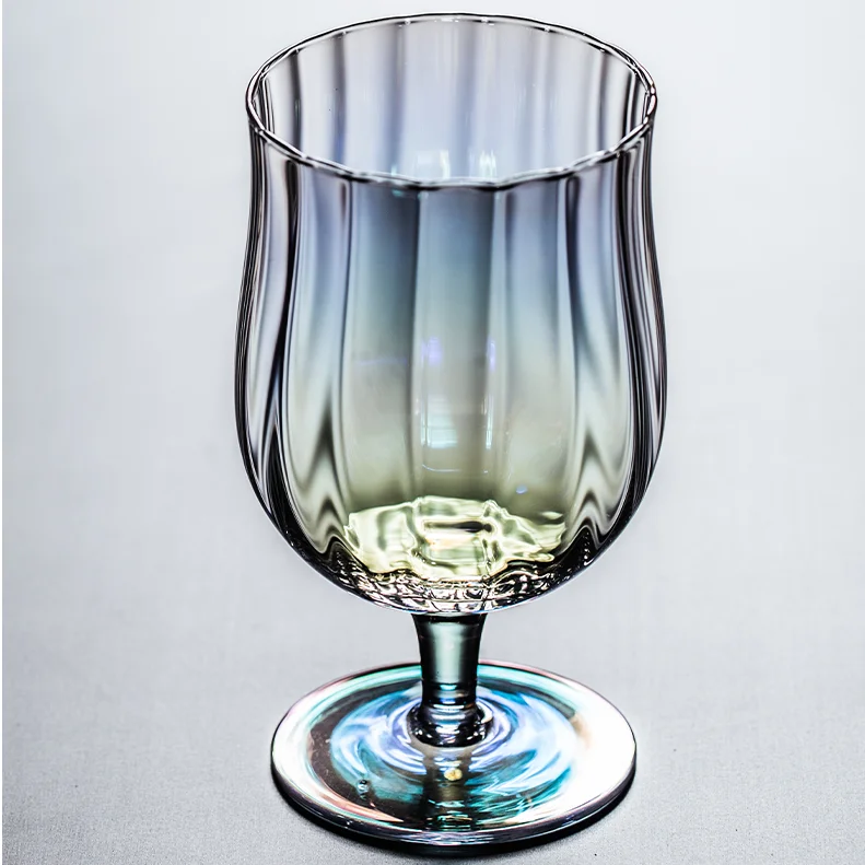 Tulips goblets  pinstripes, red wine, cocktail and champagne glass