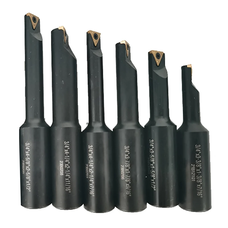 Wholesale  16mm  90 degree Indexable Carbide Boring Bar Set 6pcs Indexable Turning Tool Set for internal machining