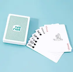 Travel playing card entertainment game pocket poker card custom