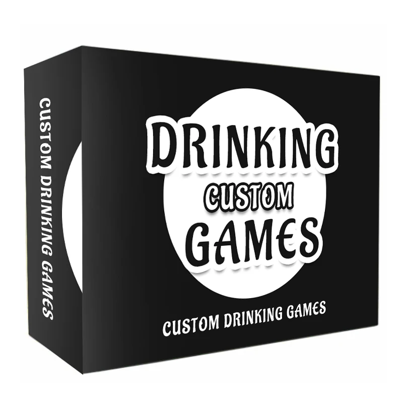 Top Sale Quality Wholesale Family Friend Funny Board Game Printing Drink Playing Cards Custom Card Game