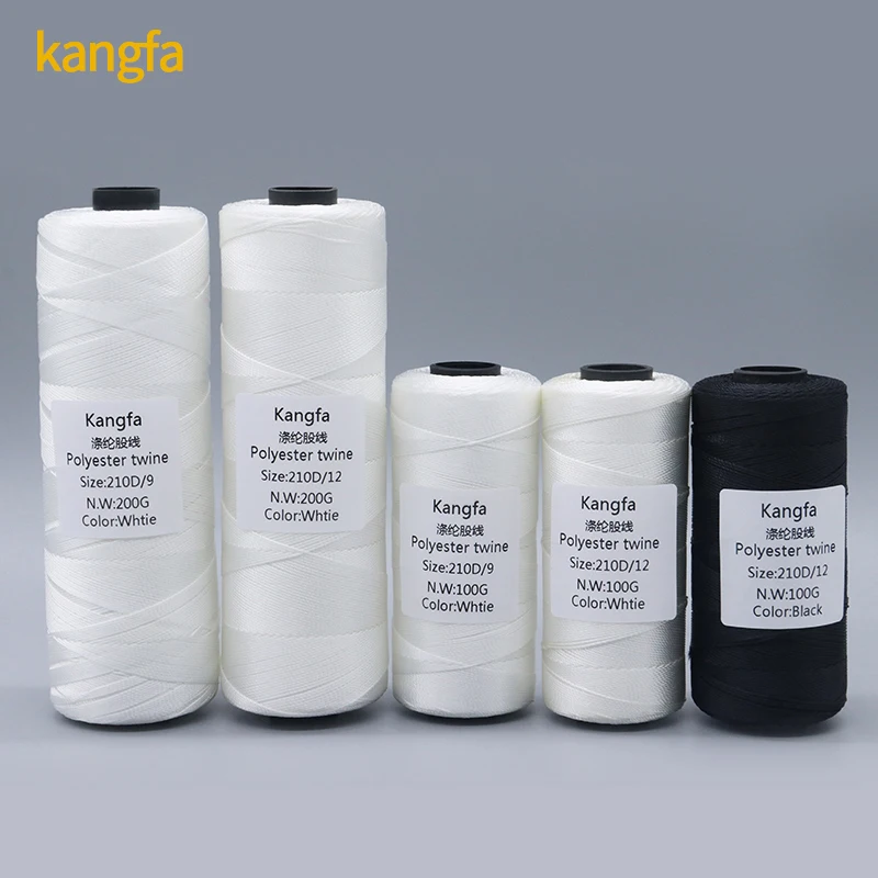 210d/3/6/9/12/15/18/21/32/48 Fishing Nylon Twine Polyester Monofilament Thread fishing net twine thread