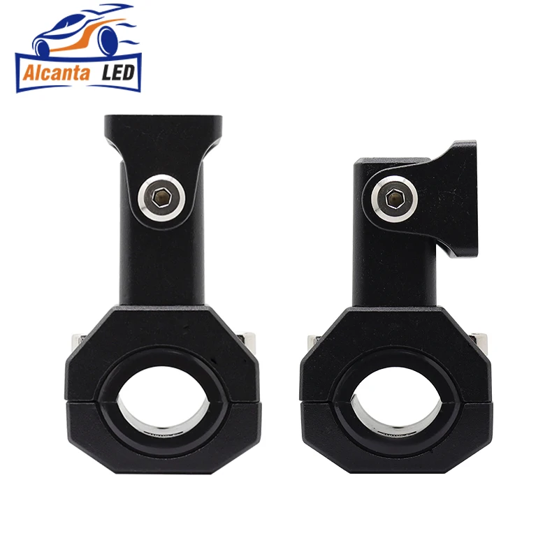 Универсальный зажим для Руля Мотоцикла черная светодиодная фара крепежный кронштейн держатель аксессуары