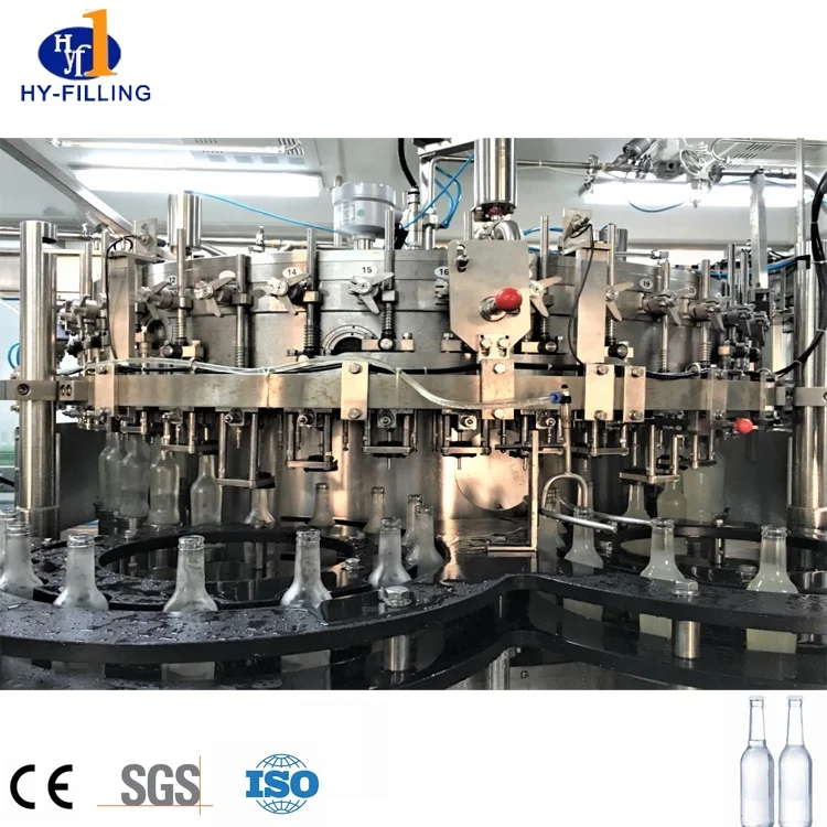 commercial soda water maker and filling machine sparkling juice bottling equipment