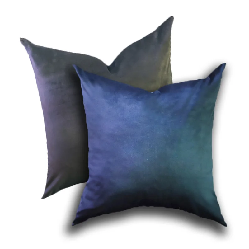 2020 solid velvet cushion shell high quality customized soft pillow 50*50 shell high quality velvet fabric