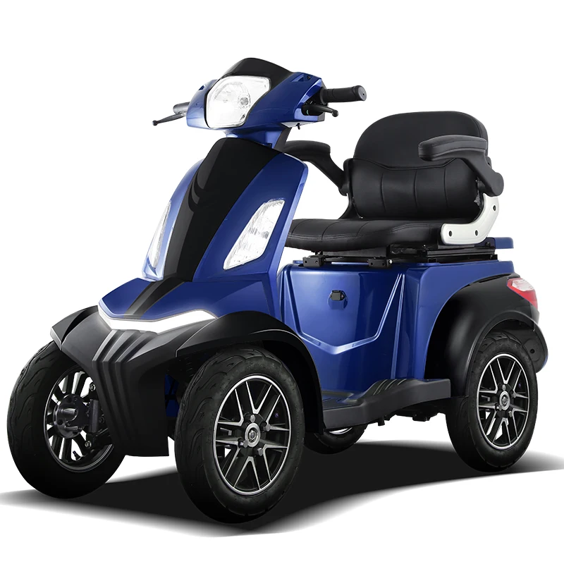 T408-4 1000W Four Wheel Electric Motor Scooter with Comfortable Seat for Adults