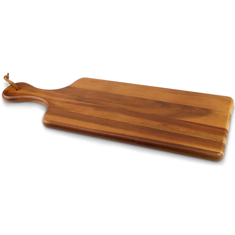 Creative Natural Rustic Handmade Cheese Eco Friendly Large Marble Bamboo Wooden Cutting Board