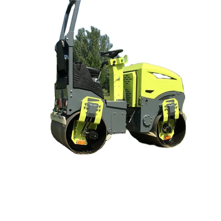 New 1 Ton Compactor Vibratory Roller Mini Road Roller Compactor Hydraulic Motor Provided Famous Brand Mini Concrete Pump Diesel