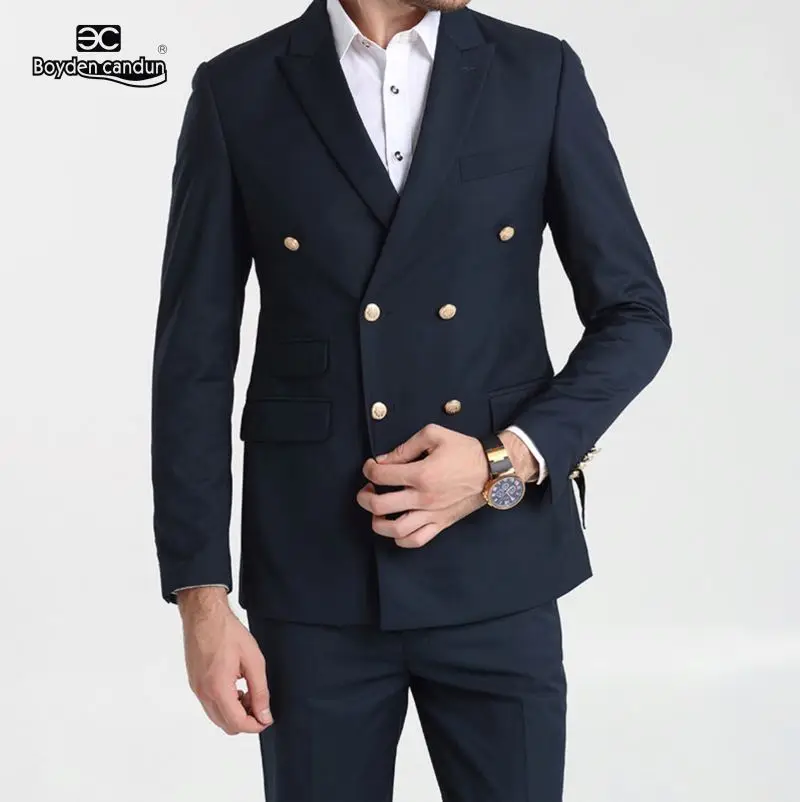 
Suit Fabric Men Emerald Green Suits 2 Pieces Blue Black Mens Elbow Patches Tweed Wedding Fir In Expensive For Sleeve Trouser 